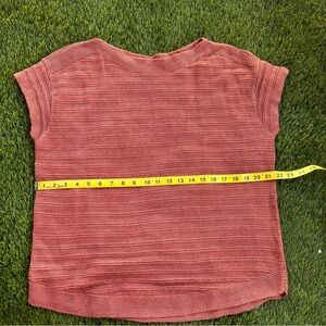 Talbots Terracotta Knit Top